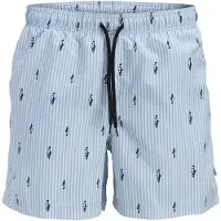 Jack & Jones Zwemshorts 'JREBHAWAII' lichtblauw