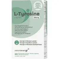 Natural Energy L-Tyrosine 500 mg | 60 capsules