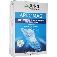 Arkopharma Arkomag Concentré D'Eau de Mer Magnésium Marin 20 Ampullen