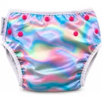 SuperCute - Wasbare - Zwemluier - Verstelbaar - Kleurverloop - Zwemmen - Baby zwemmen - 0 - 3 jaar - Meisje - Milieu vriendelijk - Babyspa - Kraamkado
