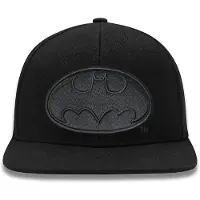 Logoshirt Cap DC Batman Logo Schwarz