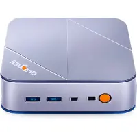 Ninkear M8 Mini PC - AMD Ryzen 7 8745HS - Mini Desktop Computer met Dual 2.5G LAN - Compact en Krachtig - Windows & Ubuntu - Windows 11 Pro - Grijs