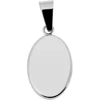 Akzent unisex hanger Nermin, zilverkleurig, duurzaam