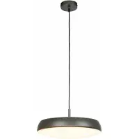 Briloner Hanglamp Nala, zwart, Woon-/ Eetkamer, Kunststof, Modern