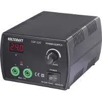 Voltcraft CSP-220 Labvoeding, regelbaar 0 - 24 V/AC 1 A (max.) 24 W Aantal uitgangen: 1 x