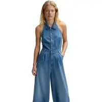 Lee 112376794 Wide Leg Mouwloze Jumpsuit