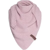 Knit Factory Coco Omslagdoek/Sjaal Junior - Roze - 140x60 cm