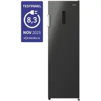 Chiq CSD206NEID - Vrijstaande Vriezers - No Frost - 206 Liter - Digitaal LED Display - 6 Lades - Energieklasse D - Zwart - 12 Jaar Garantie op Compressor - 2025 Nieuw