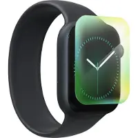 Zagg InvisibleShield Ultra Eco Screenprotector - Geschikt Voor Apple Watch Series 11 / 10 (42MM) - Case Friendly - Biologisch Afbreekbaar - Plantaardig Materiaal - Antimicrobieel