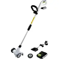 Baumarktplus TRUTZHOLM Accu Voegenreiniger 20V met 2Ah Batterij & Lader - Snoerloze Onkruidborstel - Heavy Duty Telescopische Voegenborstel