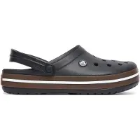 Crocs Clogs lichtbruin / zwart / wit
