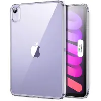 ESR Classic Hybrid Hoes Gechikt voor Apple iPad Mini 7 / 6 - Back Cover Flexibel TPU Transparant
