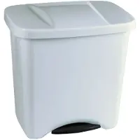 Denox 24160.050 Prullenbak Voor Organisch Afval Met Pedaal 50l