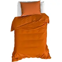 MOODIT Dekbedovertrek Basil Bronze-140 x 200 / 220 cm | 1-Persoons