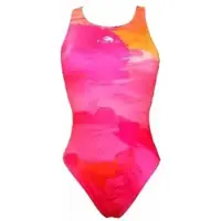 Turbo Brush Brush Swimsuit Oranje,Roze 3-4 Years Meisje