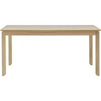 1898 Alfred eettafel Witgepigmenteerd eikenhout, 90x220 cm
