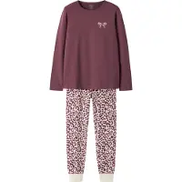 Name It Kids Nachtkledij beige / cyclaam / rosa