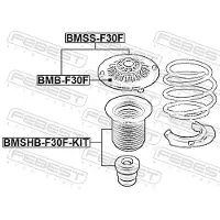 FEBEST BMSS-F30F Veerpootlager