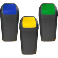 Wellhome Prullenbak 15l 3 Eenheden