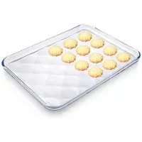 WMF Ovenvaste glazen schaal 33,5 x 24,5 x 2 cm