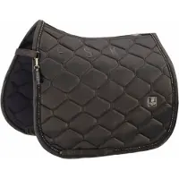 Eskadron FW25 Heritage Zadeldekje Glam Crystal Black Truffle Dressuur - Pony