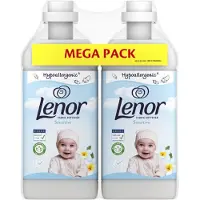 Lenor 4x Wasverzachter Sensitive 2x49 Wasbeurten 2x1.23 Liter