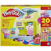 Hasbro Play-Doh regenboog shimmer cafe speelset - creatief speelgoed.