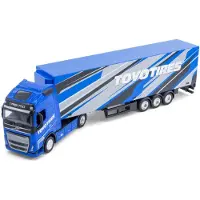 Bburago Volvo FH16 750 trekker met oplegger 1:43