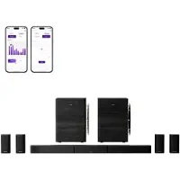 Ultimea Skywave X100 Dual - 9.2.6 Soundbar - Zwart