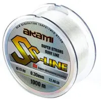 Akami Ss-line Monofilament 1000 M Transparant 0.300 mm