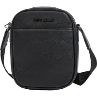 Pepe Jeans Heren Toby tas zwart (OSFA), Casual, Polyurethaan PM0300036