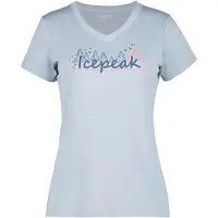 Icepeak Burnham T-shirt Met Korte Mouwen Blauw S Vrouw