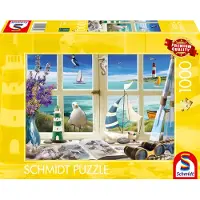 Schmidt - Legpuzzel - Studie aan zee - 1000 stukjes - Volwassenen - vanaf 12 jaar
