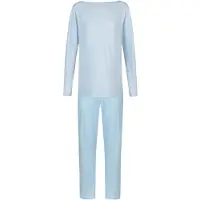 Mey Pyjama Serie Simple Stripes Alice Blue | Maat 48