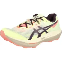 Asics Loopschoen 'FUJISPEED 4' lichtgeel / zalm roze / zwart