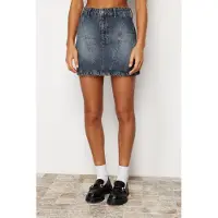Trendyol Rok donkerblauw