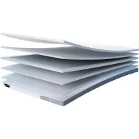 Cloudpillo Plus Topper 180x220 - Topdekmatras - Adaptive Support laag - 4-Seizoenen - Voorzien van Elastieken - Wasbare Hoes