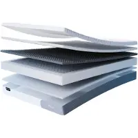Cloudpillo Plus Matras - 80x200 - 125 Dagen Proefslapen - Adaptive Support Laag - 5-laags - Ultiem Comfort - Uitwasbaar