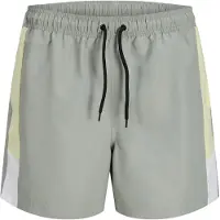 JJ REBEL Zwemshorts 'JREBBENJAMIN' grijs
