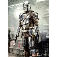 Komar Vliesbehang Digitale print vlies - Mandalorian Fight Posture - Afmeting 200 x 280 cm