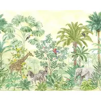 Komar Vliesbehang Digitale print vlies - Jungle Adventure - Afmeting 350 x 280 cm