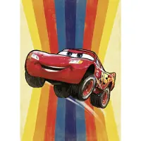 Komar Vliesbehang Digitale print vlies - Cars Jump - Afmeting 200 x 280 cm