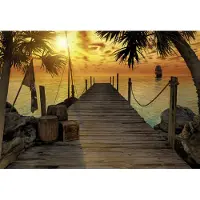 Overig Komar Fotobehang Treasure Island