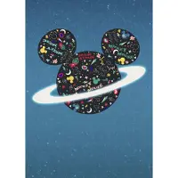 Komar Vliesbehang Digitale print vlies - Planet Mickey - Afmeting 200 x 280 cm