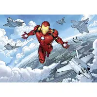 Overig Fotobehang Iron Man Flight - Meerkleurig - 2,80m X 400cm