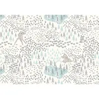 Overig Fotobehang Woodland Bambi - Meerkleurig - 2,80m X 400cm