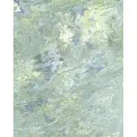 Overig Flow Fotobehang Reflection - Groen - 2,50m X 200cm