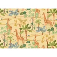 Komar Vliesbehang Digitale print vlies - Giraffe Crew - Afmeting 400 x 280 cm