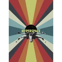 Overig Fotobehang Hyperspace - Meerkleurig - 2,80m X 200cm