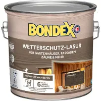 Dyrup Weerbestendige Beits Donkergrijs 2,5 L voor 30 m² | Druip- en spatwaterdicht | Uitstekende UV-bescherming | Veilig te gebruiken vanaf 2 °C | Zijdeglans | Weerbestendige beits | Houtbeits
